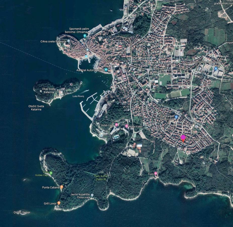 Apartment Studio Sole Rovinj Extérieur photo